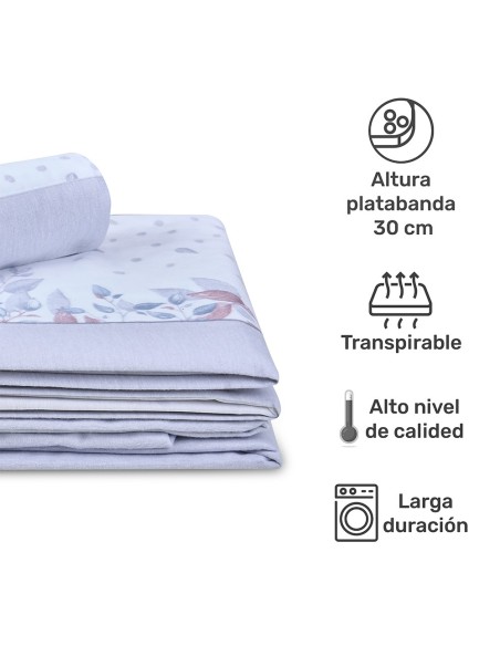 Juego de sábanas de franela AINHOA GRIS – Deslan Internacional