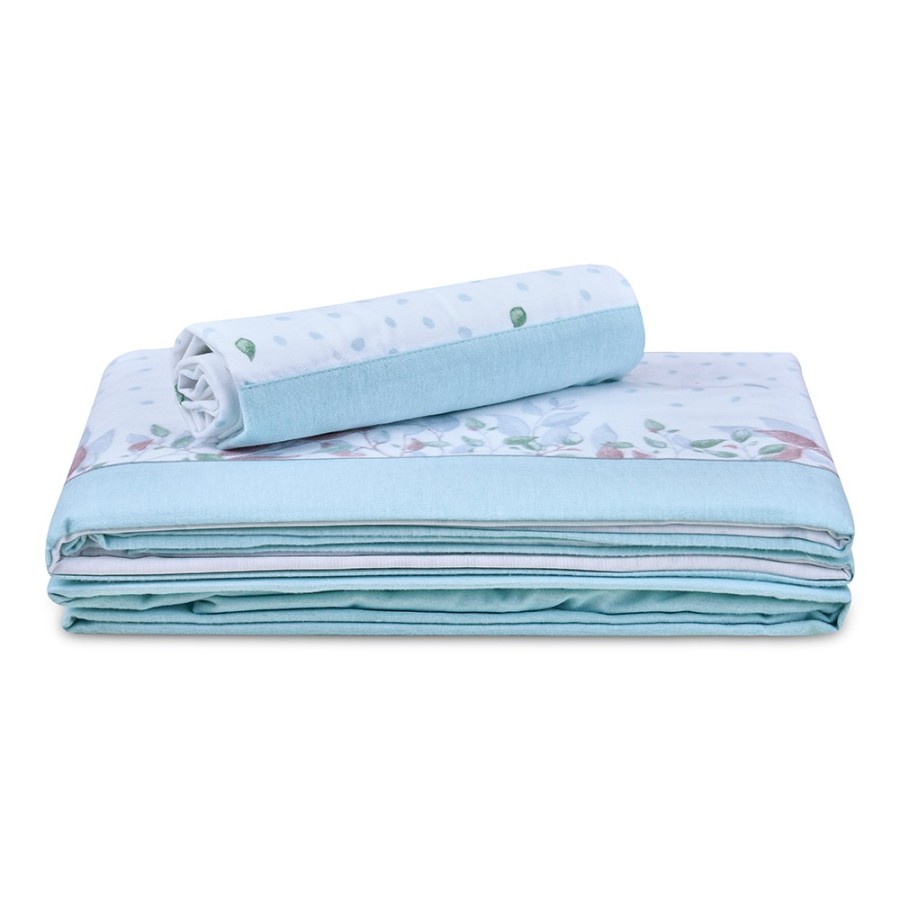 Juego de sábanas de franela AINHOA MENTA – Deslan Internacional