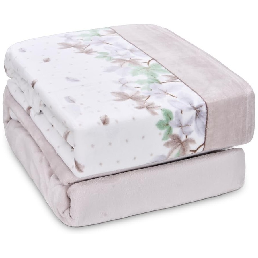 Juego de sábanas microlina NELI color lino - camas 135 a 200 cm