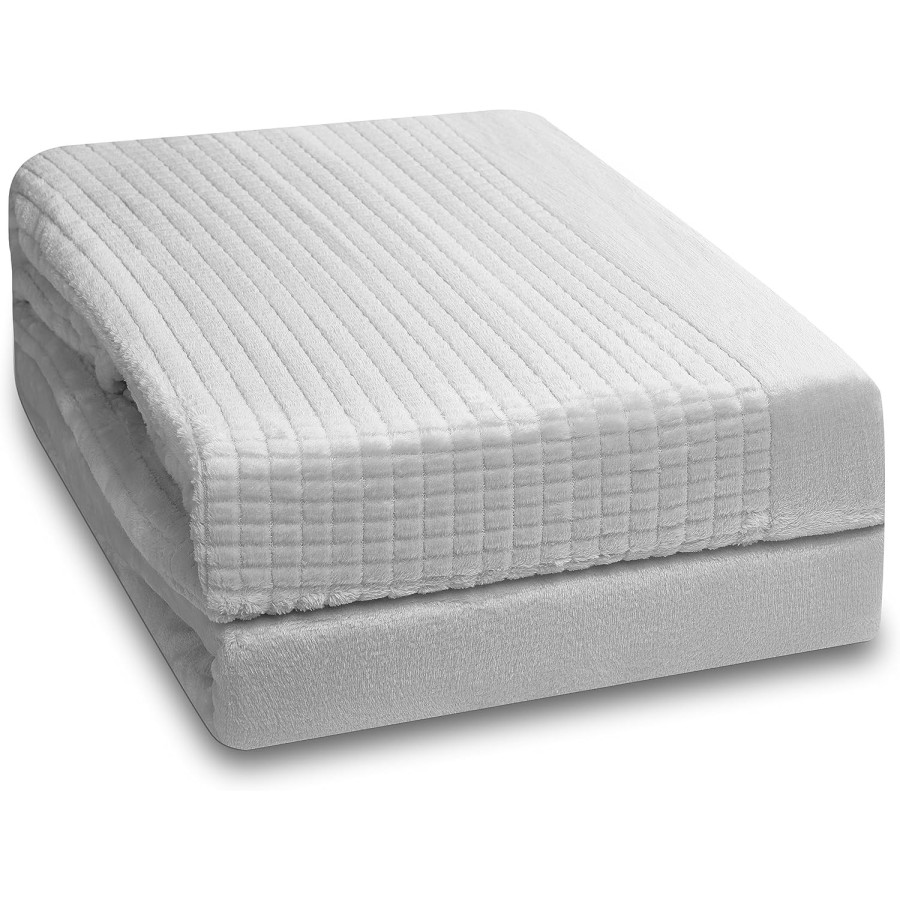 Juego de sábanas microlina Tesla color gris - camas 135 a 200 cm