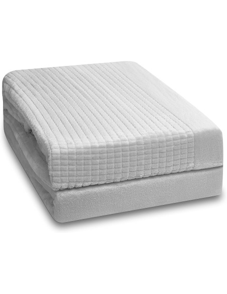 Juego de sábanas microlina Tesla color gris - camas 135 a 200 cm