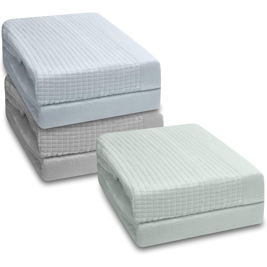 Juego de sábanas microlina Tesla color gris - camas 135 a 200 cm