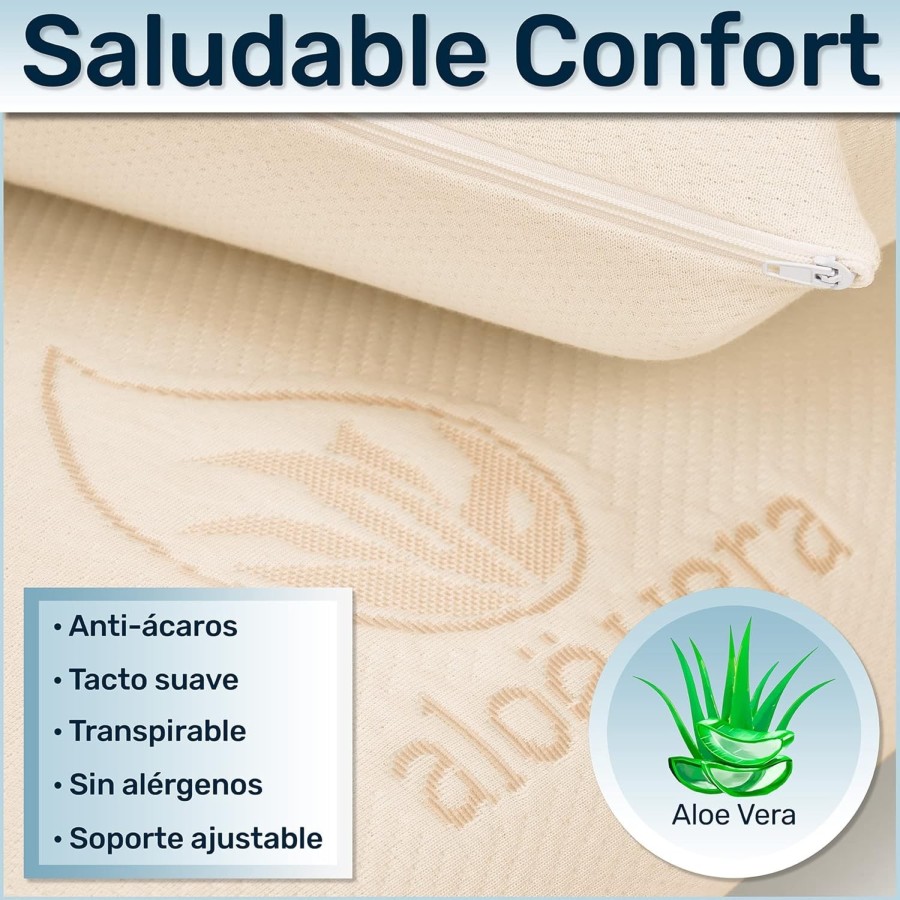 Almohada Cervical Viscoelástica Ergonómica | Deslan Internacional