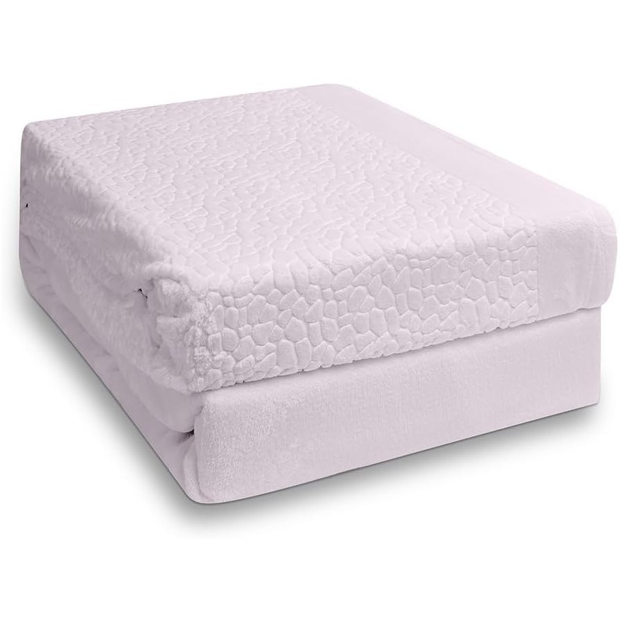 Juego de sábanas microlina Pardo color violet ice - camas 135 a 200 cm