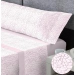 Juego de sábanas microlina Pardo color violet ice - camas 135 a 200 cm