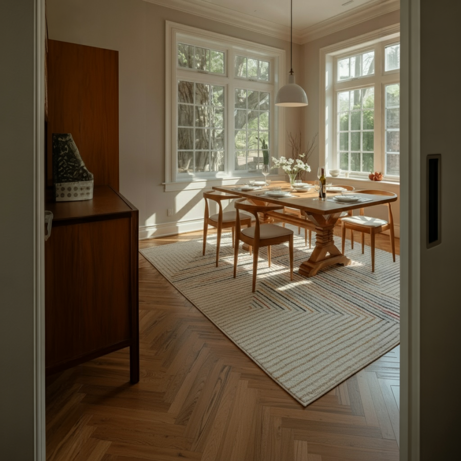 Alfombra Tulum Geométrica 160x230 y 120x170 cm | Apta Robot