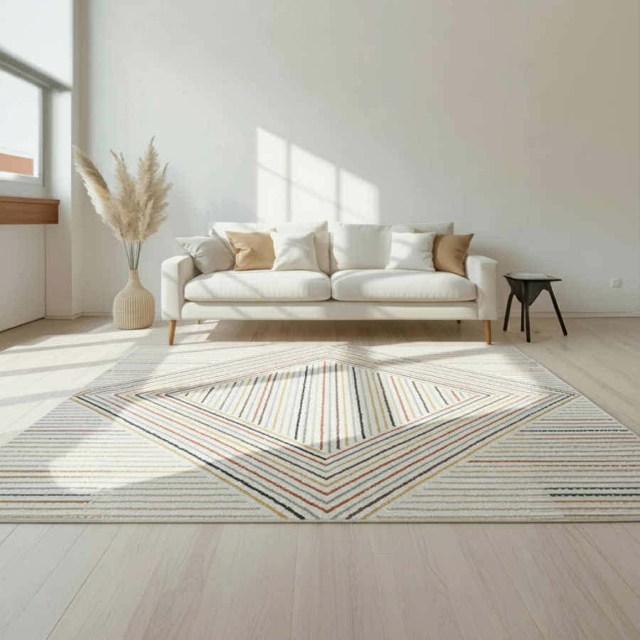 Alfombra Tulum Geométrica 160x230 y 120x170 cm | Apta Robot