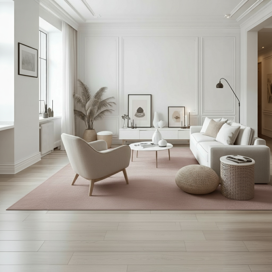 Alfombra Velvet Nude 60x90, 120x160 y 160x220 cm | Suave y elegante