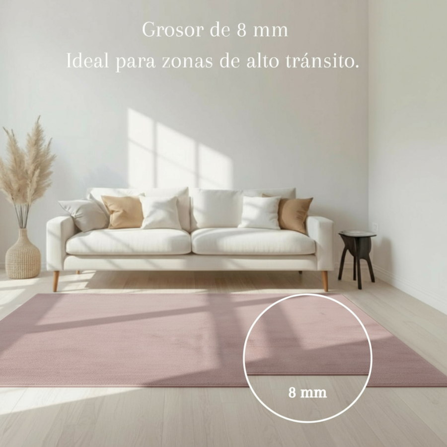 Alfombra Velvet Nude 60x90, 120x160 y 160x220 cm | Suave y elegante