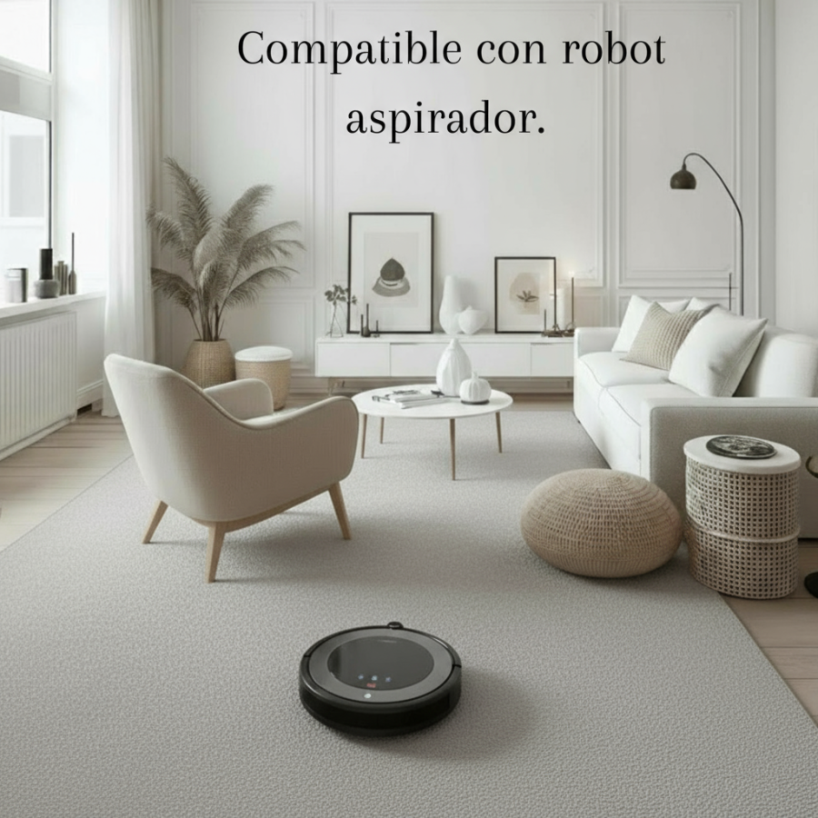 Alfombra Velvet Plata 60x90, 120x160 y 160x220 cm | Suave y elegante