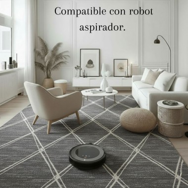 Alfombra Verona Grafito 120x170 y 160x230 cm | Diseño moderno y elegante 2