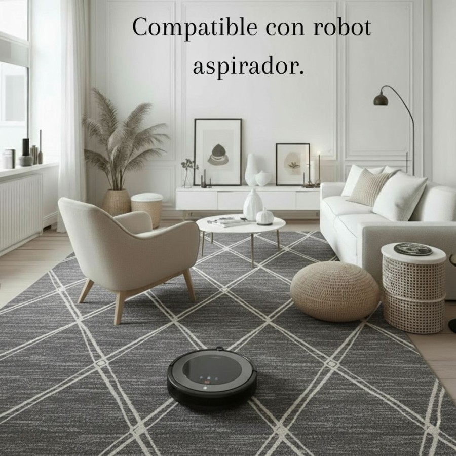 Alfombra Verona Grafito 120x170 y 160x230 cm | Diseño moderno y elegante