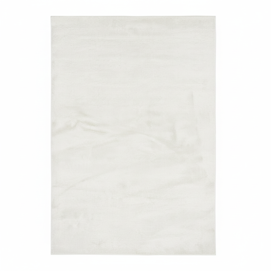 Alfombra Velvet Blanco 60x90, 120x160 y 160x220 cm | Suave y elegante