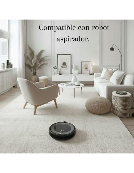 Alfombra Velvet Blanco 60x90, 120x160 y 160x220 cm | Suave y elegante