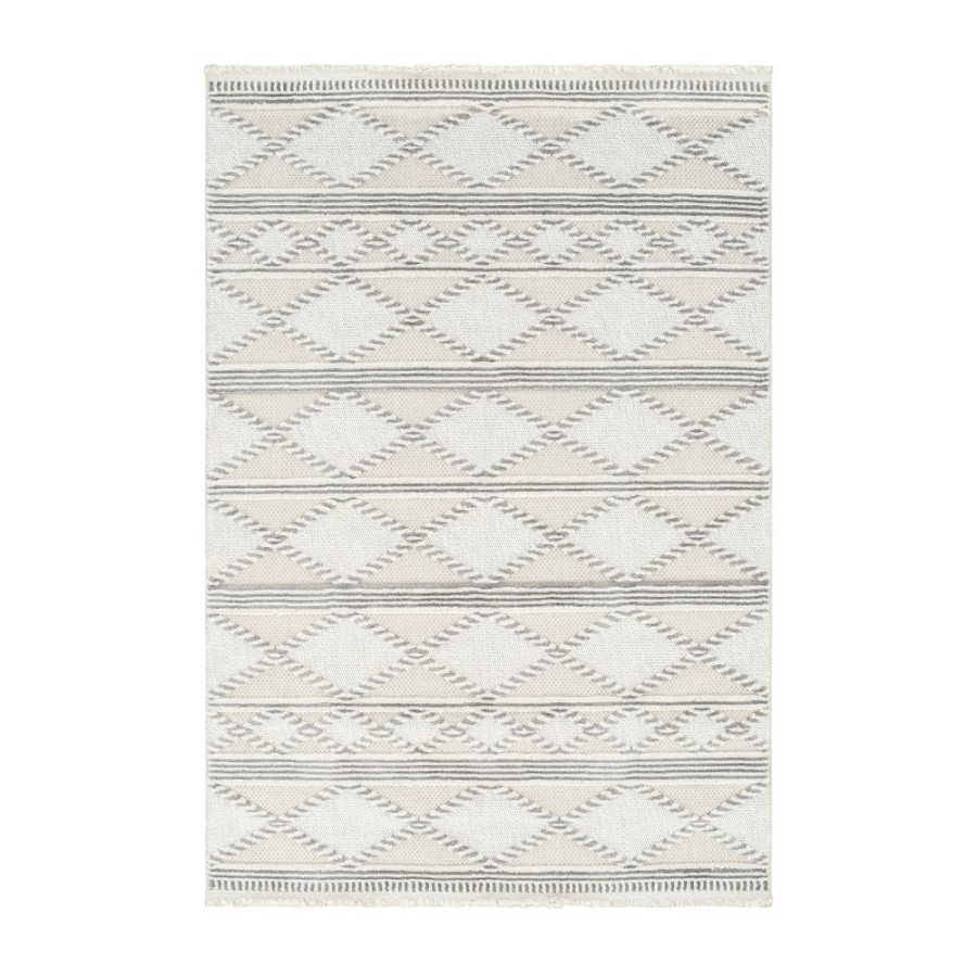 Alfombra Sahara 120x170 y 160x230 cm | Diseño étnico moderno en tonos arena