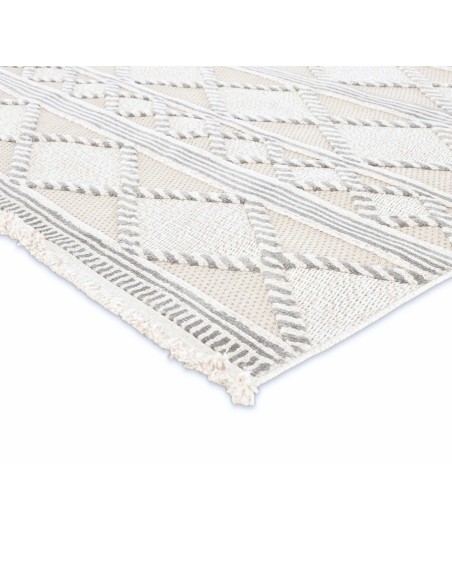 Alfombra Sahara 120x170 y 160x230 cm | Diseño étnico moderno en tonos arena