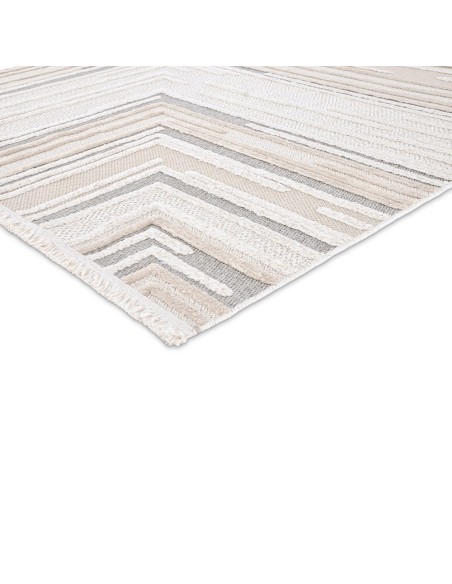Alfombra Cairo 120x170 y 160x230 cm | Diseño geométrico moderno en tonos neutros