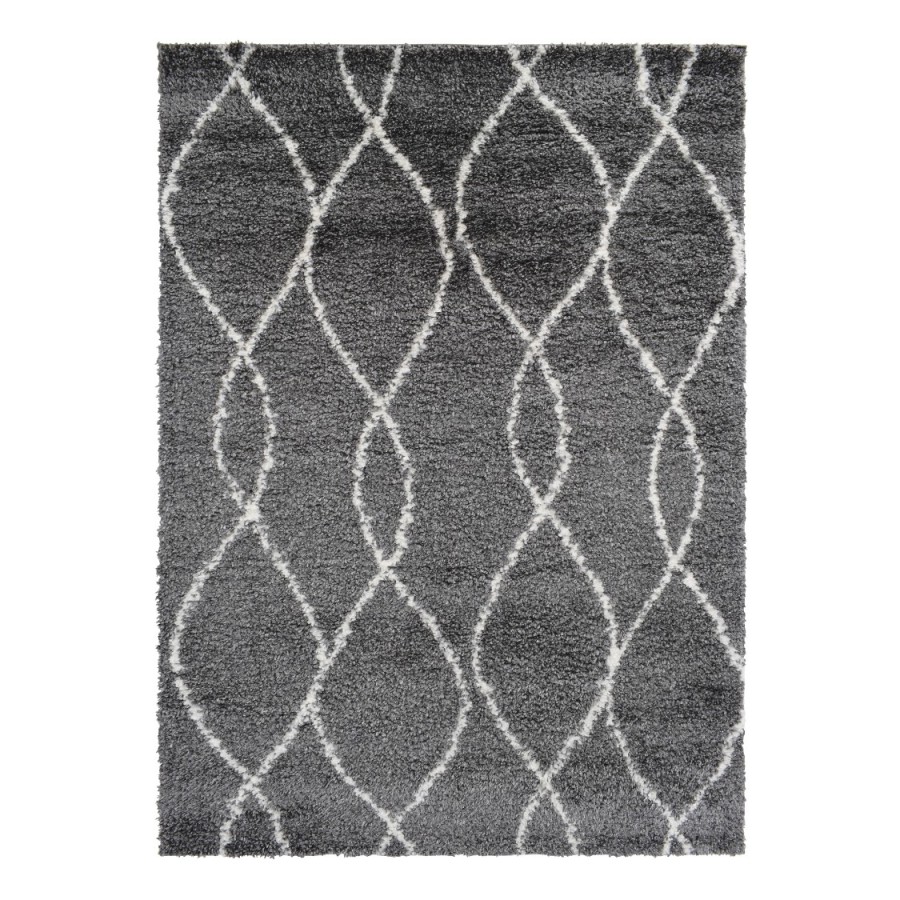 Alfombra Paris Dark 120x170 y 160x230 cm | Diseño moderno en tonos oscuros