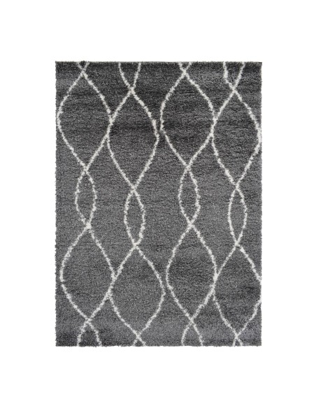 Alfombra Paris Dark 120x170 y 160x230 cm | Diseño moderno en tonos oscuros