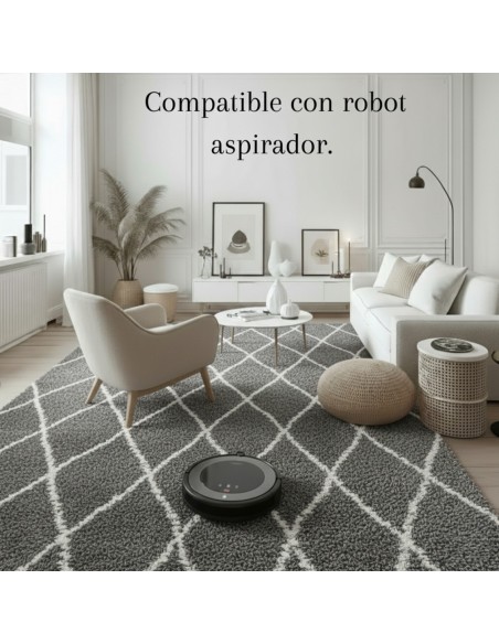Alfombra Paris Dark 120x170 y 160x230 cm | Diseño moderno en tonos oscuros