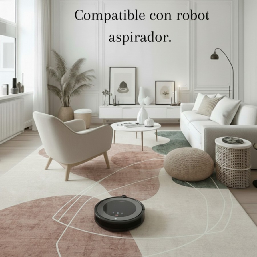 Alfombra Lyon | Diseño abstracto moderno en tonos suaves | 4 tamaños disponibles