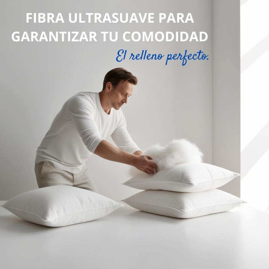 Relleno de Fibra Hueca en Bolsa 0,5 kg y 1 kg | Deslan Internacional