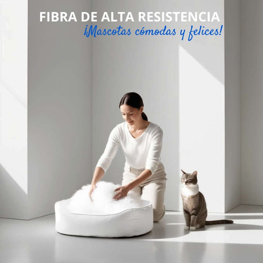 Relleno de Fibra Hueca en Bolsa 0,5 kg y 1 kg | Deslan Internacional