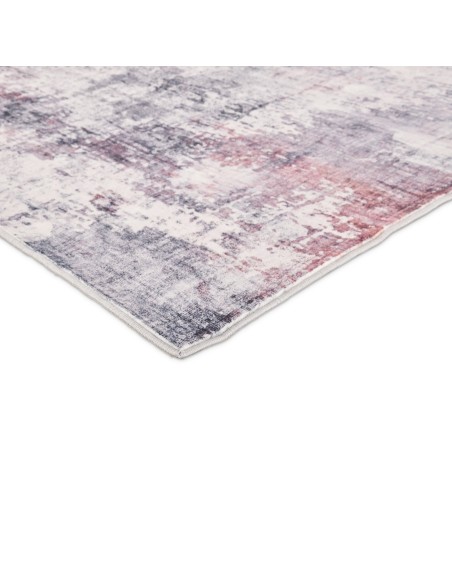 Alfombra Cashmere Violet| Diseño abstracto moderno en tonos dorados y grises | 3 tamaños disponibles
