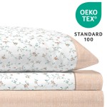 Juego de Sábanas 144 Hilos XESCA MELOCOTON 48% Algodón