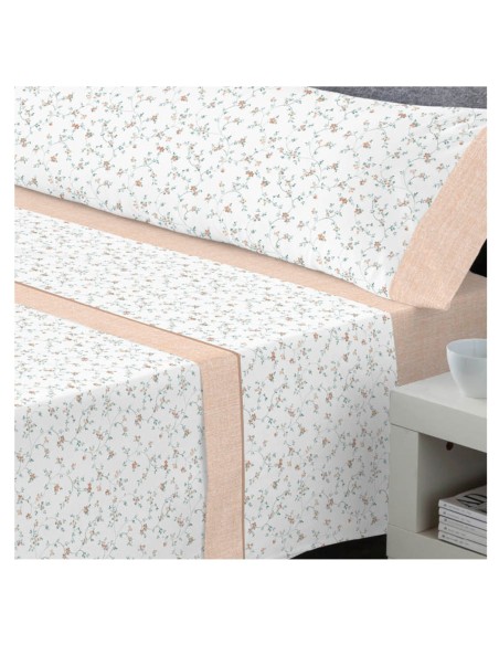 Juego de Sábanas 144 Hilos XESCA MELOCOTON 48% Algodón