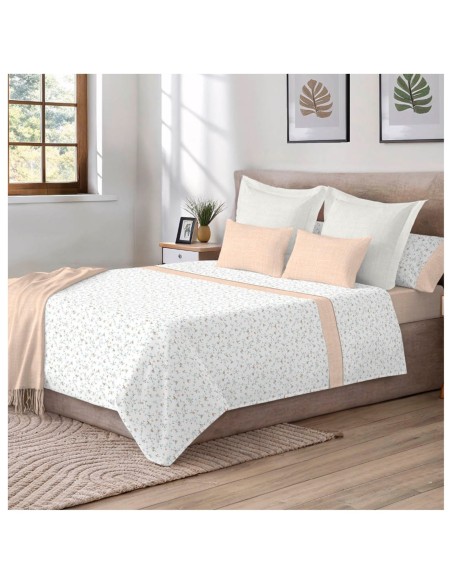 Juego de Sábanas 144 Hilos XESCA MELOCOTON 48% Algodón