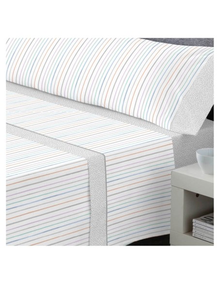 Juego de Sábanas 144 Hilos VITO GRIS 48% Algodón