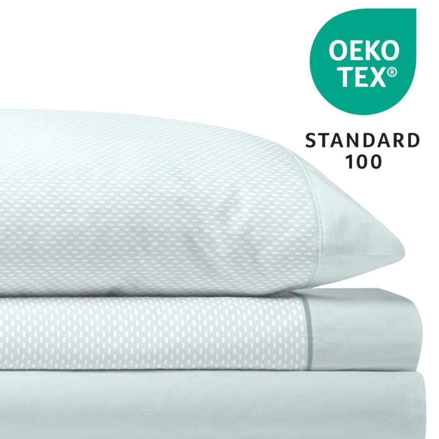 Juego de Sábanas 144 Hilos RIVER MENTA 48% Algodón