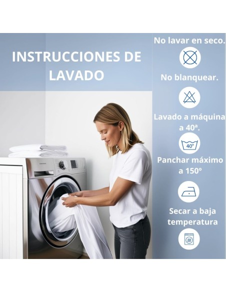 Juego de Sábanas 144 Hilos RIVER AZUL 48% Algodón