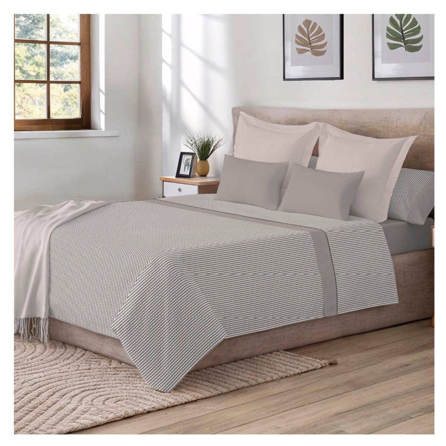 Juego de Sábanas 144 Hilos KAEL LINO 48% Algodón