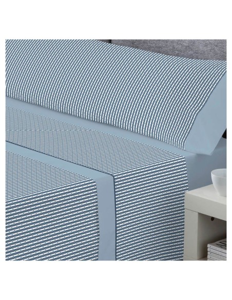 Juego de Sábanas 144 Hilos KAEL MARINO 48% Algodón