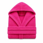 Albornoz Capucha 100% Algodón 450gr - Fuxia | Deslan Internacional