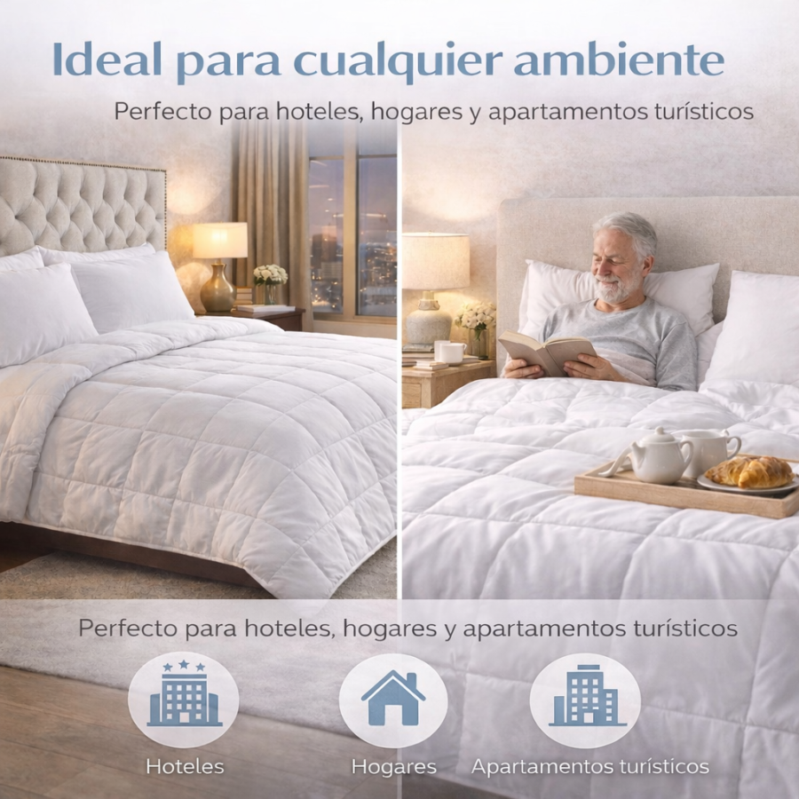 RellRelleno Nórdico 200 GSM de Microfibra | Medidas de 150 a 280 cm | Deslan Internacional