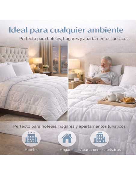 RellRelleno Nórdico 200 GSM de Microfibra | Medidas de 150 a 280 cm | Deslan Internacional
