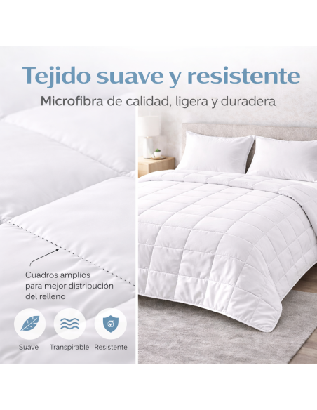 RellRelleno Nórdico 200 GSM de Microfibra | Medidas de 150 a 280 cm | Deslan Internacional