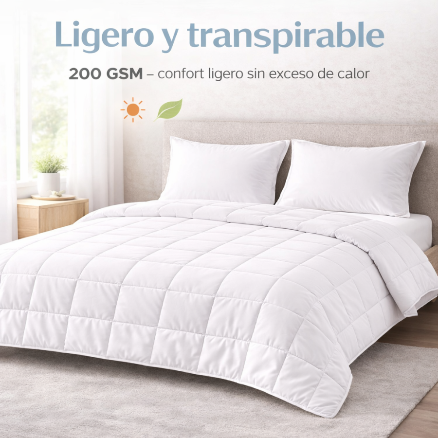 RellRelleno Nórdico 200 GSM de Microfibra | Medidas de 150 a 280 cm | Deslan Internacional