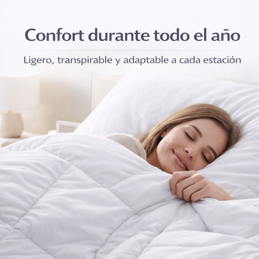 Relleno Nórdico 4 Estaciones 150+300 GSM | Medidas de 150 a 280 cm | Deslan Internacional