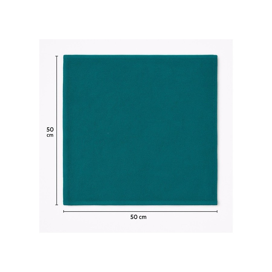 Pack 6 Paños Cocina Lisos 400 GSM 100% Algodón 50x50 cm | Multicolor | Deslan Internacional