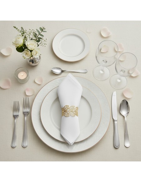Servilletas Blancas de Tela 45x45 cm Pack 6 | Deslan Internacional