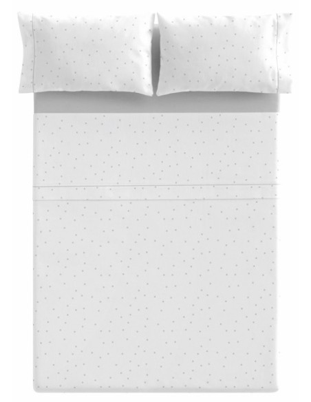Juego de Sábanas Pavia Gris Cama 90 cm | DESLAN INTERNACIONAL