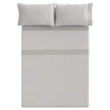 Juego Juego Sábanas Siero Beige Cama 150 cm 4 Piezas | DESLAN INTERNACIONAL