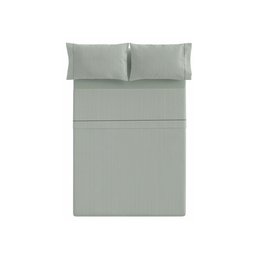 Juego Juego Sábanas Valier Verde Cama 135 cm 3 Piezas | DESLAN INTERNACIONAL