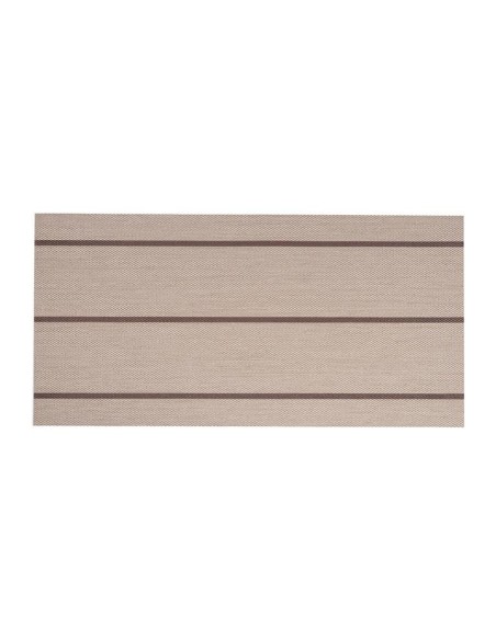 Alfombra Vinílica Mirel - Beige Antideslizante y Lavable | Deslan Internacional