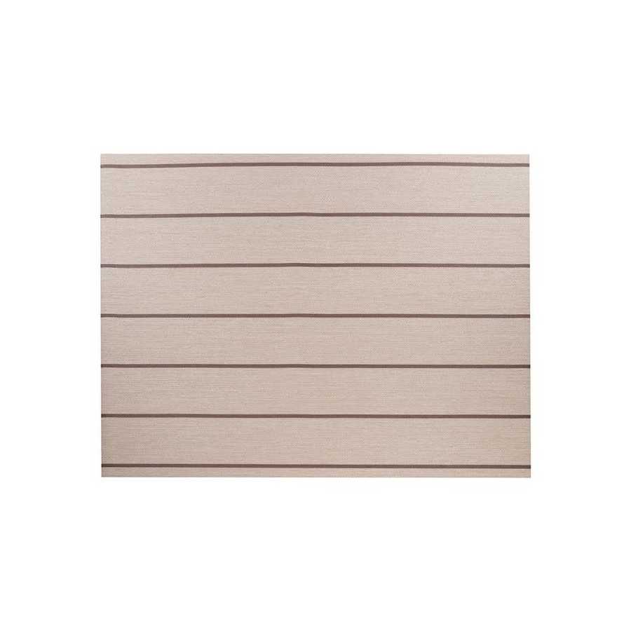 Alfombra Vinílica Mirel - Beige Antideslizante y Lavable | Deslan Internacional