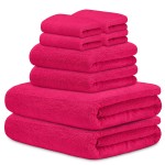 Toalla Mónaco 100% Algodón 450gr - Fuxia | Deslan Internacional